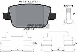 Textar 2453703 Комплект Спирачни Накладки Дискови Спирачки Textar 2453703 Комплект Спирачни Накладки Дискови Спирачки
