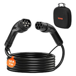 Vevor Electric Car Three-phase Charging Station Cable 7m Type 2 - Type 2 OBDDCCDXSTQ16PXN1001V8 Vevor Electric Car Three-phase Charging Station Cable 7m Type 2 - Type 2 OBDDCCDXSTQ16PXN1001V8