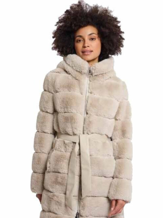 Women's Short Fur Gray
