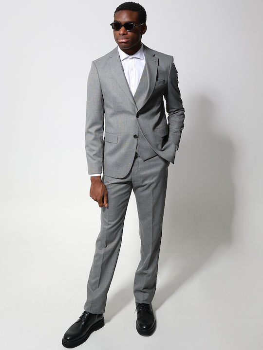 Tresor Herrenanzug mit Weste Gray