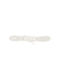Bergal Laces Flat White 75cm Κορδονια Πλακε 75 Εκατοστα Δεν Λυνονται Χρωμα Ασπρα