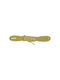 Bergal Laces Flat 100cm Shoelaces Flat 100 Centimeters Non-Slip Colour Yellow Mustard Canvas