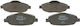 Bosch Brake Pad Set Disc Brake 0 986 495 266