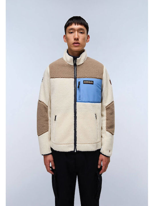Napapijri Yupik Ανδρική Ζακέτα Fleece Multicolor