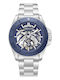Kenneth Cole York Men's Watch Automatic with Silver Metal Bracelet