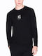 Langarm Herrenbluse Schwarz XM000364AF12308 UC001