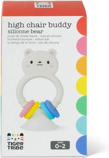 Baby Rattle High Chair Buddy – Silicone Bear 20325 Tiger Tribe 9341736102585