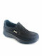 Leder Herren Slip-Ons Schwarz
