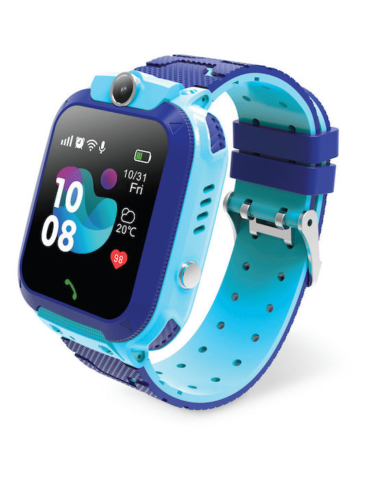Forever Παιδικό Smartwatch με Κάμερα Μπλε