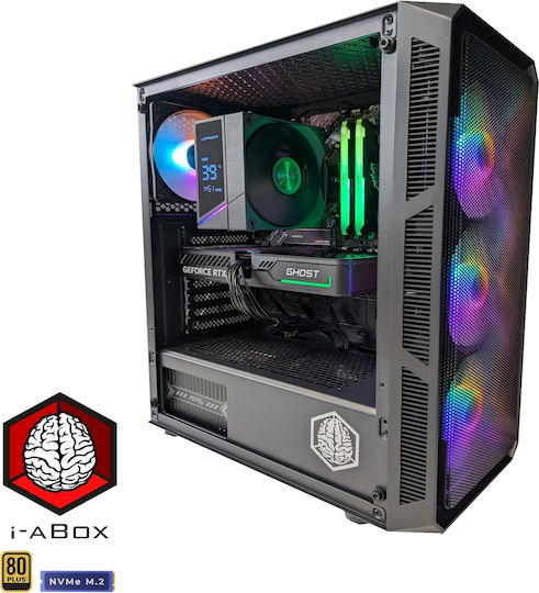 i-aBox Entry lvl v5 NG+ Gaming Desktop PC (i5-14400F/32GB DDR5/1TB SSD/GeForce RTX 5060 Ti/W11 Home)