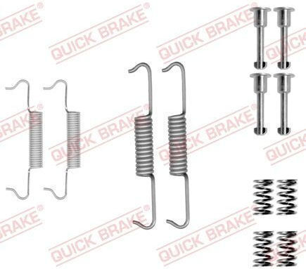 Accessory Set Parking Brake Shoes Quick Brake 105-0877