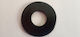 Black 25mm 58mm Single Socket Rosette S