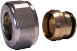 Съединител за Тръба Gw M22x1,5x15mm Бял 602500003