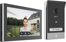 Ezviz HP7 2K Комплект Видеодомофонна система Черен