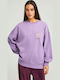 Women's Sweatshirt Purple