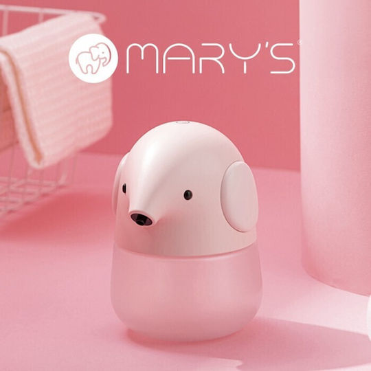 Mary's Εντοιχιζόμενο Dispenser Πλαστικό Ροζ 300ml Mary's Εντοιχιζόμενο Dispenser Πλαστικό Ροζ 300ml