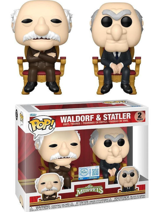Funko Pop! Televiziune: Muppets - Waldorf and Statler Ediție Specială 2buc