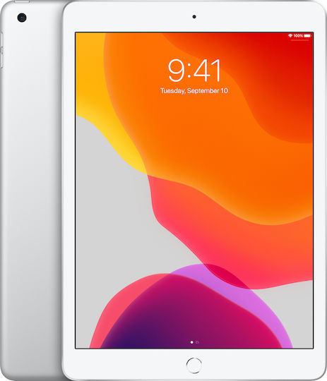 Apple iPad 2019 10.2" Refurbished Tablet with Wi-Fi (3GB/32GB) Grade A Silver