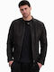 Yankee Buffed Leather Jacket Black