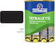 Tetralux Βερνικόχρωμα Διαλύτου Tetralkyd 0.75lt Μαύρο Ματ
