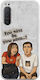 Epic Quotes Pote Tha Gino Mana Sony Xperia 5 Flexible Tpu Διάφανη Σιλικόνη
