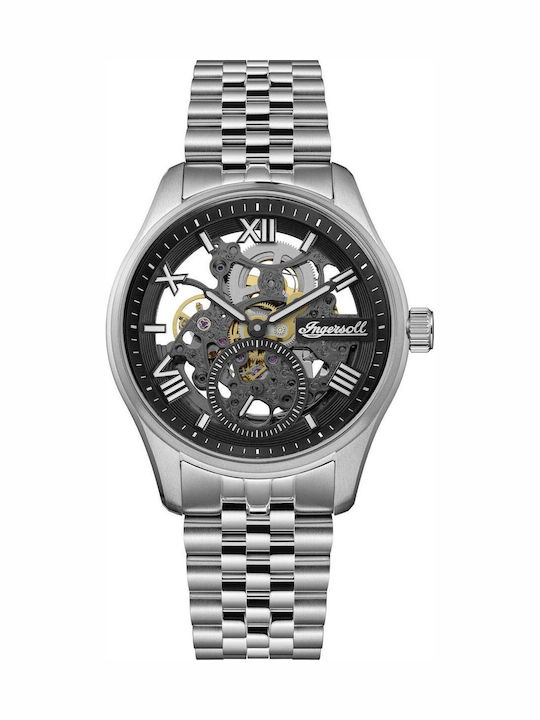 Ingersoll Men's Watch Automatic with Silver Metal Bracelet