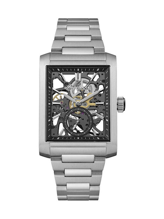 Ingersoll Men's Watch Automatic with Silver Met...