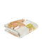Das Home Decke Kinderbett Samt Beige 110x140cm