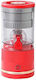 Verk Group Elektrischer Entsafter 45W mit einer Kapazität von 500ml Rot