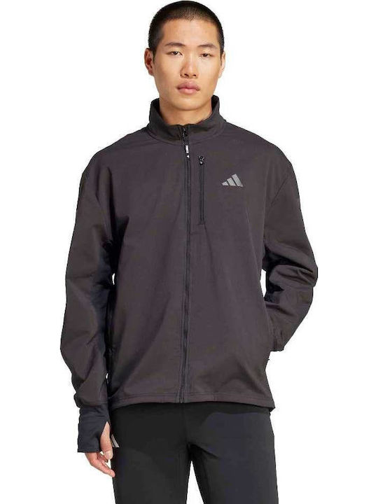 adidas Αθλητικό Μπουφάν Black