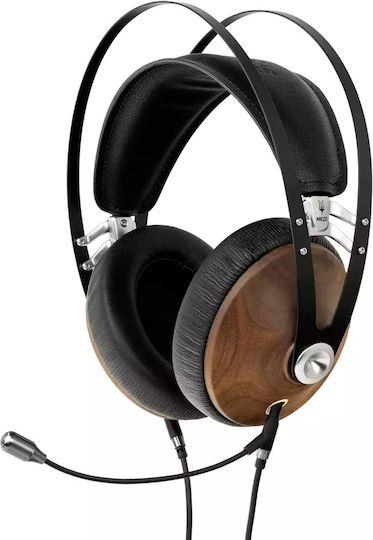 Meze Audio 99 Classics + Boom Mic Over Ear Căști Multimedia cu microfon în culoarea Maro