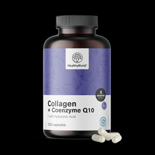 Healthy World Collagen + Coenzyme Q10 120 капси