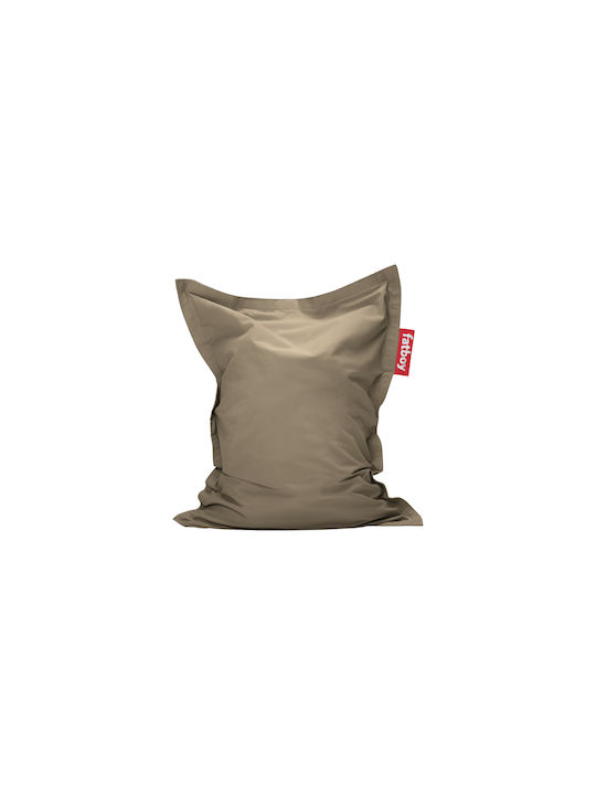 Пуф Болстър Junior Canvas Recycled Taupe Сив 100x130см
