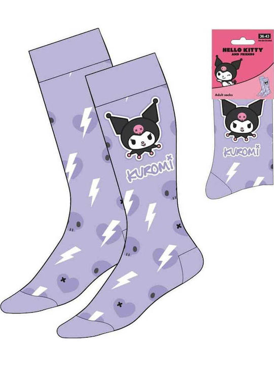 Cerda Παιδικές Κάλτσες Sanrio Hello Kitty Friends Kuromi Purple