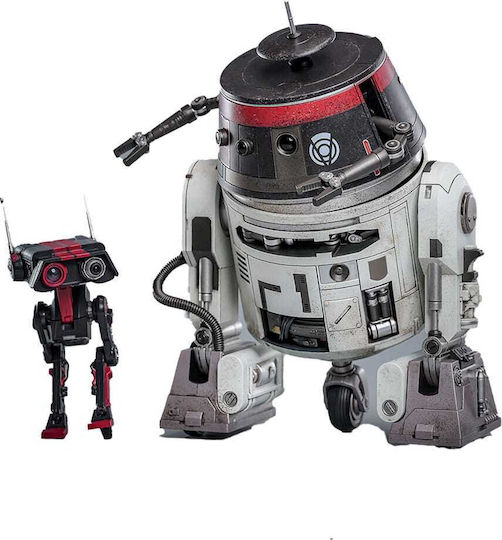 Star Wars Action Figure Set 1/6 Chopper C1-10p & Bd-1 Imperial Disguise 18 Cm & 8 Cm