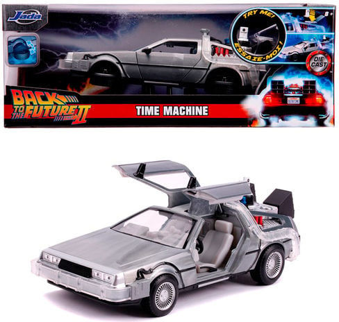Jada Back To Future II Time Machine Die-cast Scale 1:24