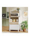 Unterschrank für Ofen White 60x40x131cm