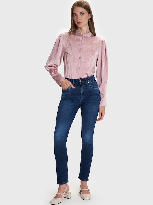 Women's Jean Trousers in Slim Fit Blue