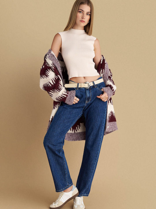 Damenjeans in Gerader Linie Blue