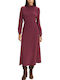 Midi Dress Red