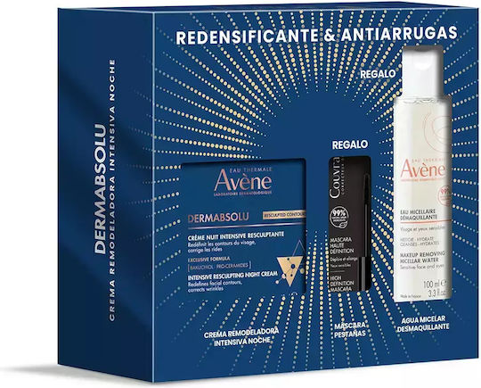 Eau Thermale Avène Dermabsolu Skin Care Set for Αnti-ageing & Brightening 3pcs