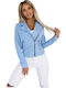 Damen Bikerjacke Blue