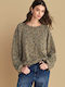 Damen Sweatshirt Green