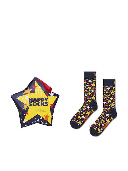 Happy Socks Star Gift Set Γυναικείες Κάλτσες Πο...