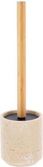 Plastic Toilet Brush Beige