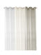 Viopros Curtain with Pencil Pleat White 280x290cm