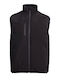 Stenso Waterproof Softshell Men's Safety Vest Black