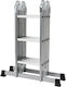 Cresman Multipurpose Aluminum Ladder 4x3