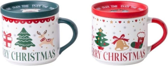 Marva Christmas Mug Porcelain Brown