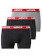 Herren Boxershorts Black, Grey 3Packung